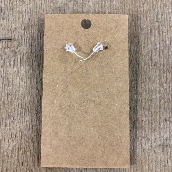 Camo Jasper Hanging Tear Drop Earrings - Picture 5 of 5